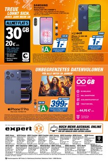 Handy im aktuellen expert Prospekt (Münster) Handy im expert Prospekt "Top Angebote" mit 14 Seiten (Münster)