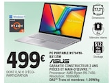 PC portable N1704YA-BX135W - Asus en promo chez E.Leclerc Saint-Quentin à 499,00 €