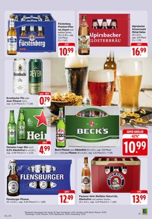 Bier im EDEKA Prospekt "Aktuelle Angebote" mit 38 Seiten (Konstanz)