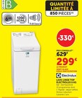 Lave-linge top 6 kg - Electrolux - Super U à Tournefeuille Lave-linge top 6 kg - Electrolux en promo chez Super U Tournefeuille à 299,00 €