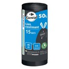 15 sacs poubelle 50 L - CARREFOUR ESSENTIAL - Carrefour à Ajaccio 15 sacs poubelle 50 L - CARREFOUR ESSENTIAL en promo chez Carrefour Ajaccio à 2,99 €