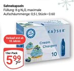 Sahnekapseln Angebote von KAISER bei GLOBUS Nettetal für 5,99 €