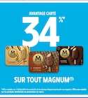 Intermarché Super Aiguës-Mortes - Promo 34% Avantage Carte sur tout MAGNUM Promo 34% Avantage Carte sur tout MAGNUM à dans le catalogue Intermarché Super à Aiguës-Mortes