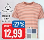 Herren-T-Shirt Angebote von Navigator bei Kaufhaus Stolz Rostock für 12,99 €