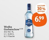 Wodka Gorbatschow Angebote bei tegut Jena für 6,99 €