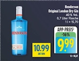 Original London Dry Gin bei diska im Braunichswalde Prospekt für 9,99 €