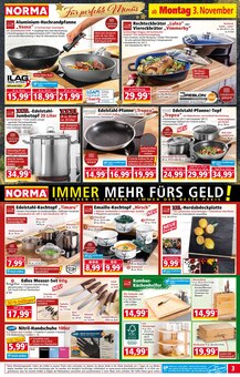 Topf Angebot im Norma Prospekt, gültig von 03.11.2025 bis 08.11.2025 Topf Angebot im aktuellen Norma Prospekt auf Seite 3