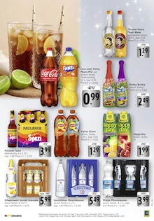 Coca Cola im EDEKA Prospekt "Aktuelle Angebote" mit 37 Seiten (Albstadt)