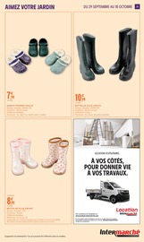 Promos Chaussures dans le catalogue "Intermarché" de Intermarché Super Chaussures en promo dans le catalogue Intermarché Super à la page 19