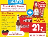 Sixpack König Pilsener im aktuellen Prospekt bei Netto Marken-Discount in Gladbeck