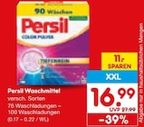 Waschmittel im Angebot bei Netto Marken-Discount in Neuss Waschmittel Angebote von Persil bei Netto Marken-Discount Neuss für 16,99 €