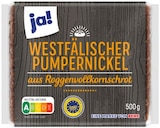 Westfälischer Pumpernickel im Angebot bei REWE in Oldenburg Westfälischer Pumpernickel Angebote von ja! bei REWE Oldenburg für 1,49 €
