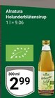 Holunderblütensirup Angebote von Alnatura bei GLOBUS Frechen für 2,99 €