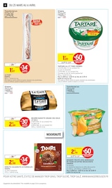 Promos Charcuterie dans le catalogue "50% REMBOURSÉS EN BONS D'ACHAT SUR LE RAYON ALIMENTATION ET HYGIÈNE BÉBÉ" de Intermarché à la page 8