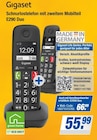Schnurlostelefon mit zweitem Mobilteil E290 Duo im Angebot bei expert in Osnabrück Schnurlostelefon mit zweitem Mobilteil E290 Duo Angebote von Gigaset bei expert Osnabrück für 55,99 €
