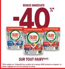 Intermarché Verfeil - Promo -40% de remise immédiate sur tout Fairy(b)(1) Promo -40% de remise immédiate sur tout Fairy(b)(1) à dans le catalogue Intermarché à Verfeil
