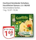 Grünländer Scheiben im Angebot bei GLOBUS in Koblenz Grünländer Scheiben Angebote von Hochland bei GLOBUS Koblenz für 1,69 €