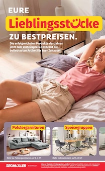 Segmüller Prospekt der KW 38 "Zum Glück gibt’s Segmüller - Bestseller zu Bestpreisen" Aktueller Segmüller Prospekt "Zum Glück gibt’s Segmüller - Bestseller zu Bestpreisen" Seite 2 von 38 Seiten