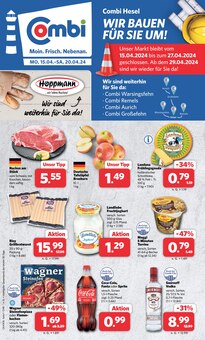 combi Prospekt Hesel "Markt - Angebote" mit 24 Seiten
