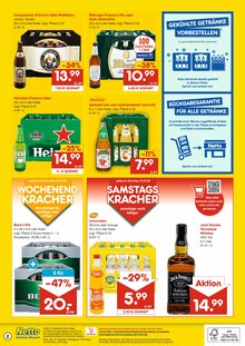 Jack Daniels im Netto Marken-Discount Prospekt "DER ORT, AN DEM DU IMMER AUSGEZEICHNETE PREISE FINDEST." mit 2 Seiten (Lahr (Schwarzwald))