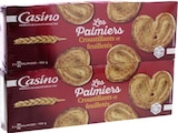 Les Palmiers Croustillants et feuilletés - CASINO en promo chez Géant Casino Levallois-Perret à 1,39 €