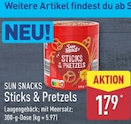 Sticks & Pretzels bei ALDI Nord im Lemgo Prospekt für 1,79 €