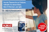 Öl- und Filterwechsel im Angebot bei Bosch Car Service in Hagen Öl- und Filterwechsel Angebote bei Bosch Car Service Hagen für 14,90 €