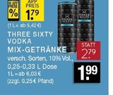 Aktuelle Wodka Angebote bei E center in Düsseldorf Aktuelles Vodka Mix-Getränke Angebot bei E center in Düsseldorf ab 1,99 €