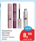 Sky High Mascara von Maybelline im aktuellen budni Prospekt