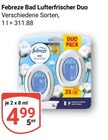 Aktuelle Pflege Angebote bei GLOBUS in Leipzig Aktuelles Bad Lufterfrischer Duo Angebot bei GLOBUS in Leipzig ab 4,99 €