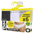 Lot de 6 slips femme EcoDIM - DIM en promo chez Intermarché Angers à 15,90 €