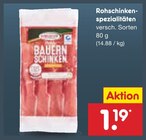 Rohschinkenspezialitäten Angebote bei Netto Marken-Discount Halberstadt für 1,19 €
