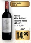 Toscana Rosso IGT im Angebot bei E center in Rüsselsheim Toscana Rosso IGT Angebote von Villa Antinori bei E center Rüsselsheim für 14,99 €