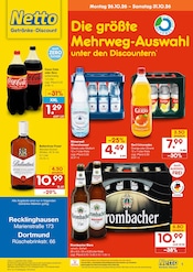 Aktueller Netto Marken-Discount Prospekt mit Bier, "DER ORT, AN DEM DU IMMER AUSGEZEICHNETE PREISE FINDEST.", Seite 1