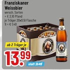Weissbier bei Trinkgut im Füssen Prospekt für 13,99 €