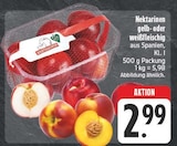 Aktuelles Nektarinen gelb- oder weißfleischig Angebot bei EDEKA in Leipzig ab 2,99 €