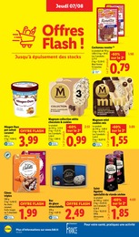 Prix et réduction Bâtonnets Glacés dans le prospectus Lidl en cours Offre Bâtonnets Glacés dans le catalogue Lidl du moment à la page 14