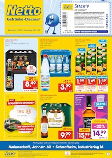 Netto Marken-Discount Karlstein (Main) Prospekt "DER ORT, AN DEM DU IMMER AUSGEZEICHNETE PREISE FINDEST." mit 2 Seiten