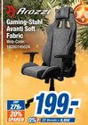 Gaming-Stuhl Avanti Soft Fabric im Angebot bei expert in Homburg Gaming-Stuhl Avanti Soft Fabric Angebote von Arozzi bei expert Homburg für 199,00 €