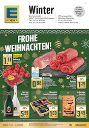 Aktueller EDEKA Supermarkt Prospekt in Hattingen und Umgebung, "Aktuelle Angebote" mit 16 Seiten, 21.12.2024 - 24.12.2024