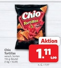 Tortillas im Angebot bei Markant Nordwest in Bad Salzuflen Tortillas Angebote von Chio bei Markant Nordwest Bad Salzuflen für 1,11 €
