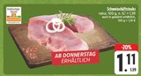Schweinehüftsteaks im Angebot bei EDEKA in Plauen Schweinehüftsteaks Angebote bei EDEKA Plauen für 1,11 €