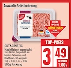 Hackfleisch gemischt Angebote von GUT&GÜNSTIG bei EDEKA Berlin für 3,49 €