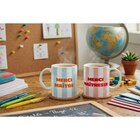 Mug "Merci maitresse/Merci maitre" en promo chez Carrefour Paris à 3,99 €