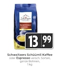 Schüümli Kaffee Angebote von Schweitzers bei Hieber Lörrach für 13,99 €