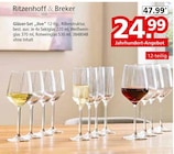 Gläser-Set Jive von Ritzenhoff & Breker für 24,99 € bei Segmüller im Angebot Gläser-Set Jive von Ritzenhoff & Breker im aktuellen Segmüller Prospekt