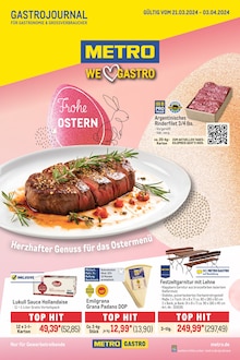 Metro Prospekt München "Gastro" mit 39 Seiten