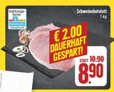 EDEKA Stauchitz - Schweinekotelett Angebot im Prospekt Schweinekotelett bei EDEKA im Stauchitz Prospekt für 8,90 €
