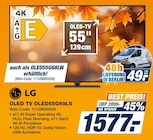 OLED TV OLED55G69LS von LG für 1.577,00 € bei expert im Angebot OLED TV OLED55G69LS von LG im aktuellen expert Prospekt
