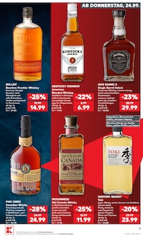 Jack Daniels im Kaufland Prospekt "EXTRA-ANGEBOTE" mit 8 Seiten (Soest)